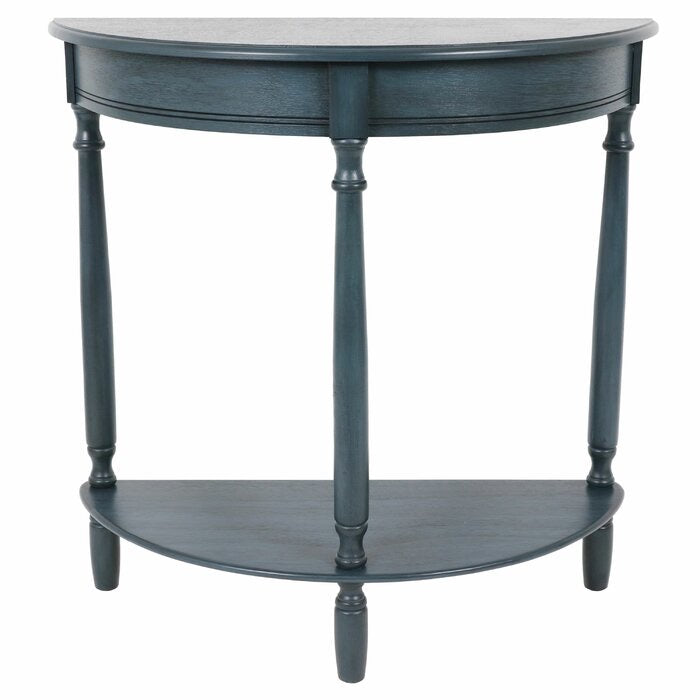 Hadenson 28” Solid Wood Console Table-Antique Navy(249)