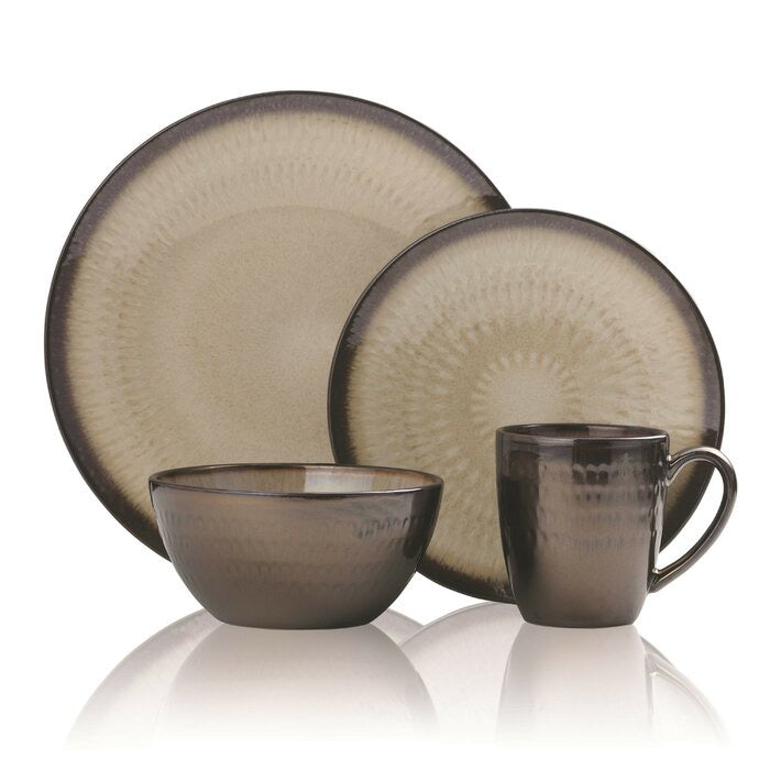 Anastasia 16 Piece Dinnerware Set, Service for 4 #284HW
