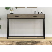 Load image into Gallery viewer, Stroud Metal Console Table-Taupe #sb1691
