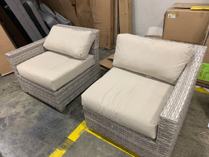 Falmouth Rattan Sectional Sofa #AD379-OB