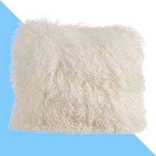 Load image into Gallery viewer, Revilla Wool Throw Pillow Ivory 16” #7nd

