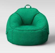 Load image into Gallery viewer, Canvas bean bag chair-green
