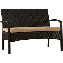 Load image into Gallery viewer, 4 Piece Rattan Sofa Seating Group with Cushions #387HW
