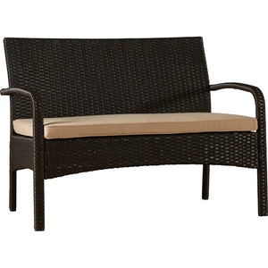 4 Piece Rattan Sofa Seating Group with Cushions #387HW