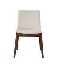 Load image into Gallery viewer, MOE&#39;S HOME - DECO DINING  CHAIR IN WHITE PVC (SET OF 2) 4351RR
