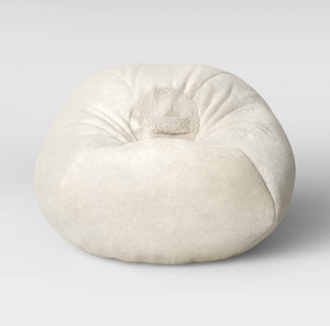 Fuzzy Bean Bag Chair Cream - Pillowfort™ kids!