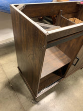 Load image into Gallery viewer, Trogdon Sliding Barn Door 36” Single Bathroom Vanity without sink.
