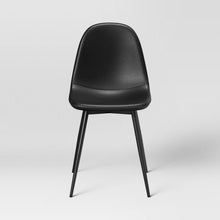 Load image into Gallery viewer, Black plastic Dining Chair #9221
