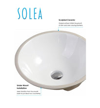 Load image into Gallery viewer, Solea Nerida Undermount Bathroom Sink in White (Set of 2) - #154CE
