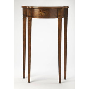 Console Table in Brown Finish #9670