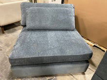 Load image into Gallery viewer, Modular Armless Chair Piece Blue Gray
