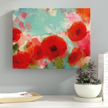 Load image into Gallery viewer, Fresh Air Poppies Painting Print on Wrapped Canvas(1569)
