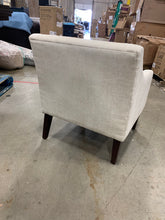 Load image into Gallery viewer, Cream Tufted Armchair
