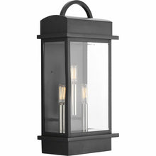 Load image into Gallery viewer, Watterson 3-Light Outdoor Wall Lantern Single Black(1489)

