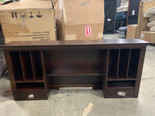 Load image into Gallery viewer, AS IS - Chocolate Eaton Solid Wood Desk Hutch #AD279-OB
