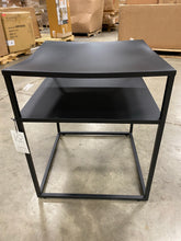 Load image into Gallery viewer, Glasgow Metal End Table Black AS IS(1187)
