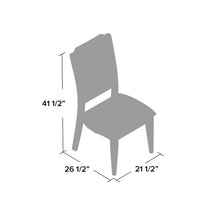 Load image into Gallery viewer, Keshia Upholstered Dining Chair Set of 2 #360HW
