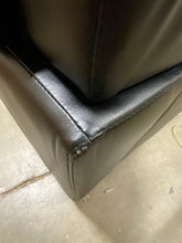 Load image into Gallery viewer, Gaenside Faux Leather 81&quot; Wide Pillow Top Arm Sofa Black
