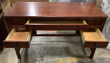 Load image into Gallery viewer, Glastonbury Desk Dark Oak
