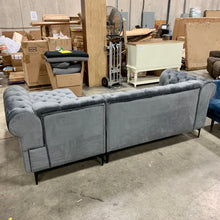 Load image into Gallery viewer, Lora 97&quot; Wide Velvet Right Hand Facing Sofa &amp; Chaise

