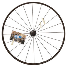 Load image into Gallery viewer, Millanocket Metal Wheel Photo Holder Wall Decor #608HW
