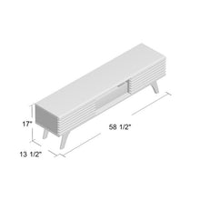 Load image into Gallery viewer, Brody TV Stand for TVs up to 65&quot; Walnut(1786RR)
