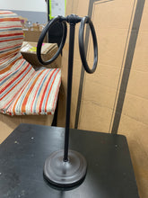 Load image into Gallery viewer, Wayfair Counter Top Towel Ring 17” Rubbed Bronze 103 DC

