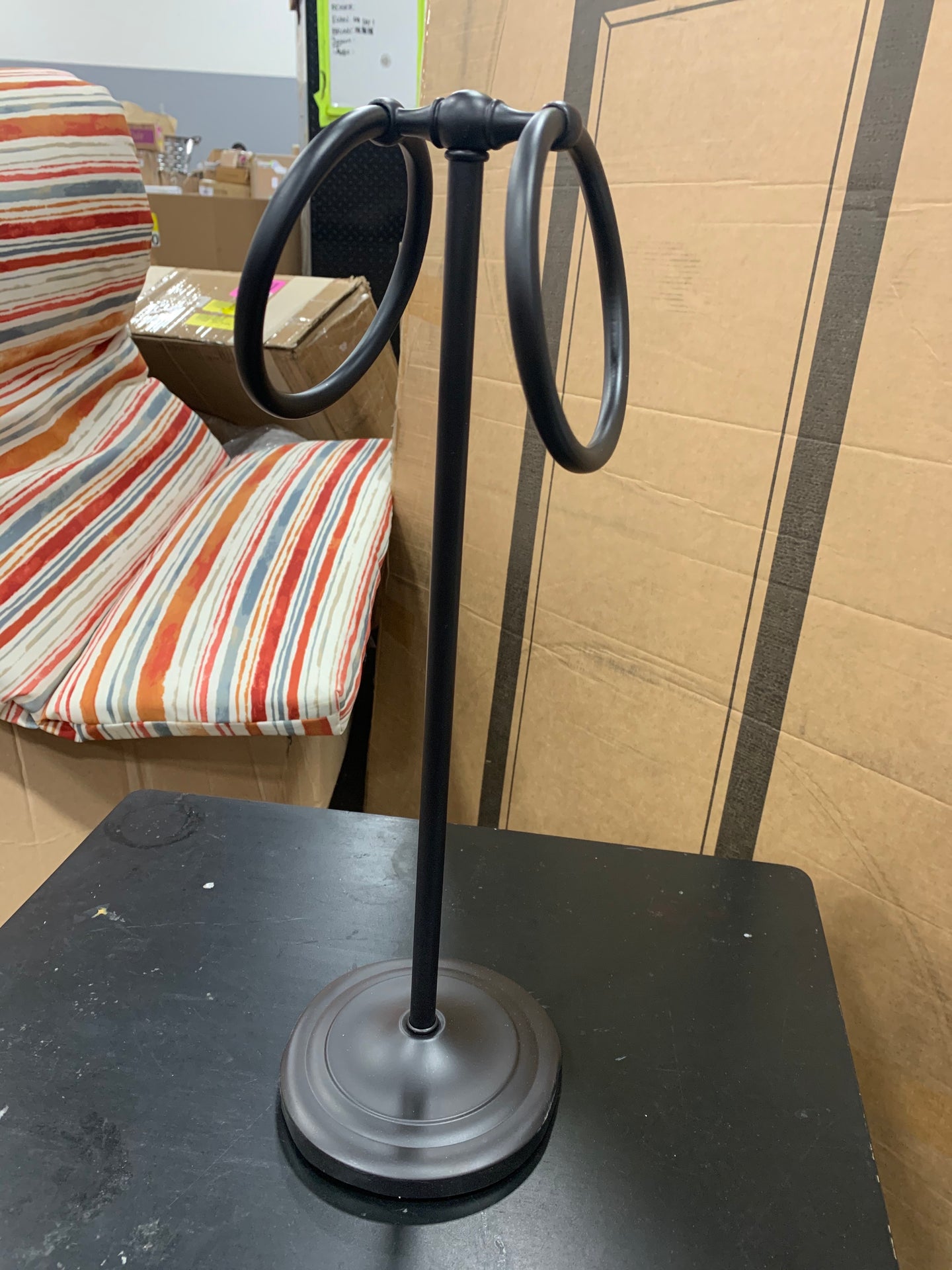 Wayfair Counter Top Towel Ring 17” Rubbed Bronze 103 DC