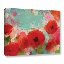 Load image into Gallery viewer, Fresh Air Poppies Painting Print on Wrapped Canvas(1569)
