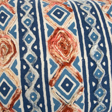 Load image into Gallery viewer, Brecken Cotton Geometric Lumbar Pillow - 191HA
