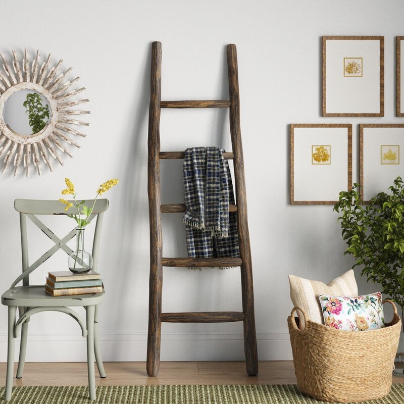 Farmhouse 6' Blanket Ladder French Roast(1616RR)