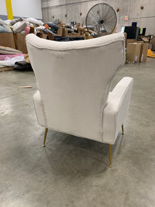 Ava Armchair-Ivory #284-NT *AS IS*
