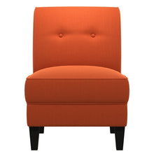 Load image into Gallery viewer, Klein Slipper Chair - Orange 100% Polyester - #100CE
