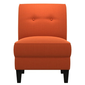 Klein Slipper Chair - Orange 100% Polyester - #100CE