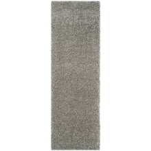 Load image into Gallery viewer, California Shag 2 ft. x 21 ft. Runner Rug Silver(2235RR)
