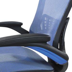 Mesh Seat and Back Manager’s Chair in Blue Mesh (SB464)