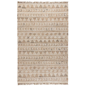 Solana Distressed Woven 2’6” x 8’ Runner Rug Ivory/Natural(1676RR)