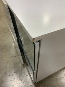Mirrored 2 Drawer Nightstand