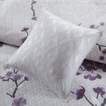Load image into Gallery viewer, 7 Piece Duvet Cover Set, Purple,  King/California King #676HW
