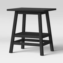 Load image into Gallery viewer, Haverhill Reclaimed Wood End Table Black (254)
