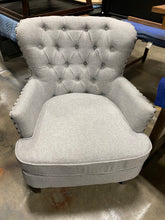 Load image into Gallery viewer, Parmelee Club Chair Light Gray Linen
