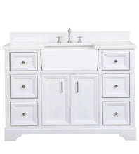 Load image into Gallery viewer, Bathroom Vanity, Base: White, 48&quot;, Single Sink *AS IS* #348HW
