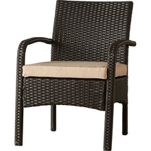 Load image into Gallery viewer, 4 Piece Rattan Sofa Seating Group with Cushions #387HW
