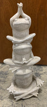 Load image into Gallery viewer, Stone Gray 3 Frogs Statue 1157CDR
