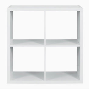 4-Cube Storage Cube Storage Unit White 392CDR