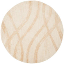 Load image into Gallery viewer, Adirondack Cream/Champagne 8 ft. x 8 ft. Round Area Rug(1739RR)
