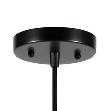 Load image into Gallery viewer, Black Percy 1 - Light Single Cone Pendant #600HW
