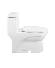 Load image into Gallery viewer, Virage 1-piece 0.8/1.28 GPF Dual Flush Elongated Toilet in White Seat Included #655HW
