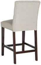 Load image into Gallery viewer, Norah 27.5 in. Counter Stool in Light Gray (Set of 2) #543HW
