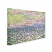 Load image into Gallery viewer, ‘Coucher de Soleil a Pourville’ by Claude Monet 24”x32” #5516
